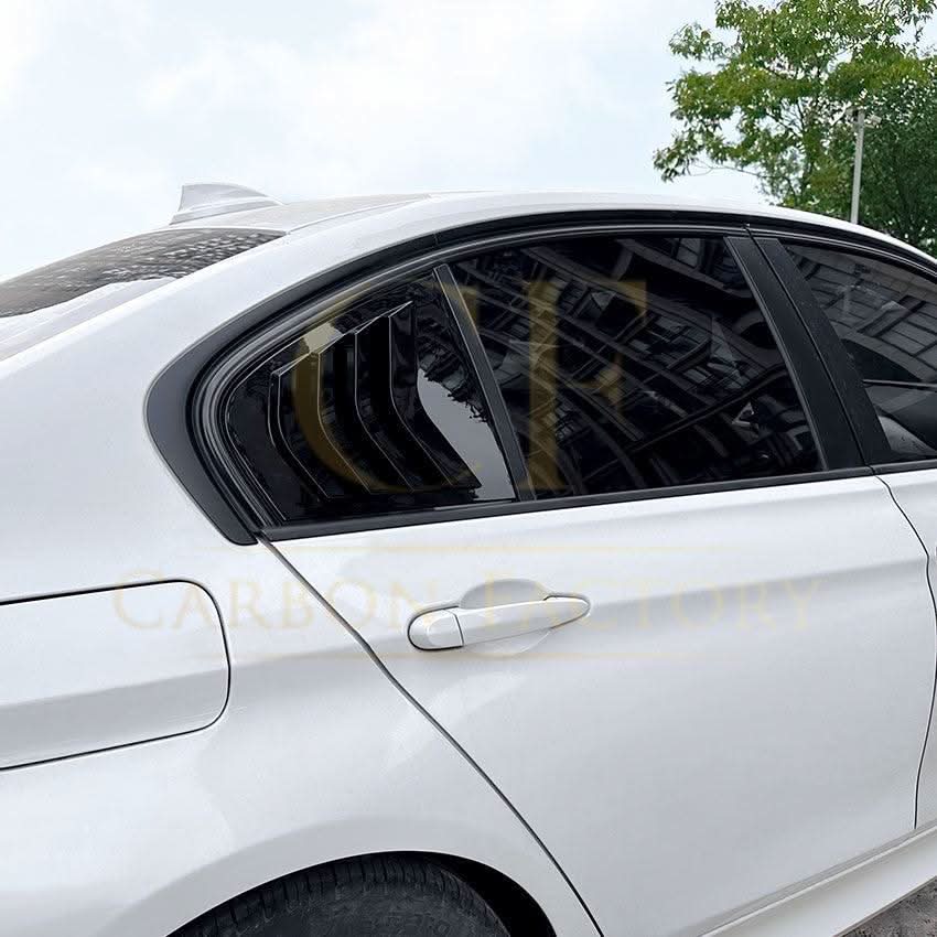 Gloss Black Window Louver Vents for BMW F30 F31 3 Series 12-19