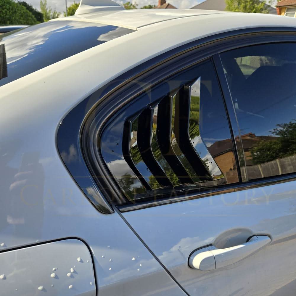 Gloss Black Window Louver Vents for BMW F30 F31 3 Series 12-19