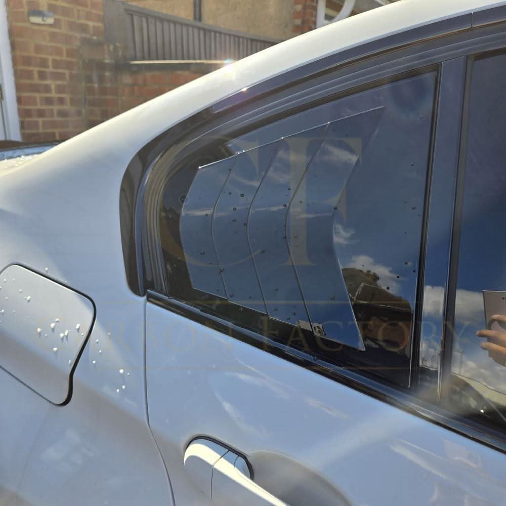 Gloss Black Window Louver Vents for BMW F30 F31 3 Series 12-19