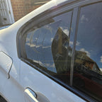 Gloss Black Window Louver Vents for BMW F30 F31 3 Series 12-19