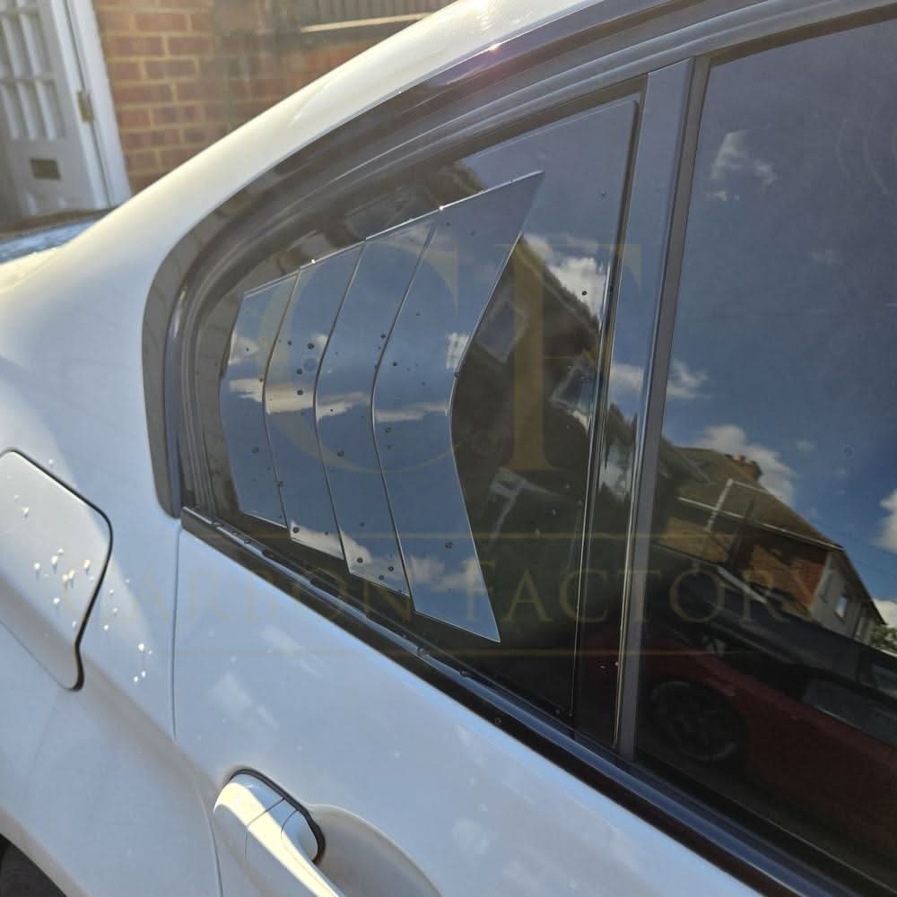 Gloss Black Window Louver Vents for BMW F30 F31 3 Series 12-19