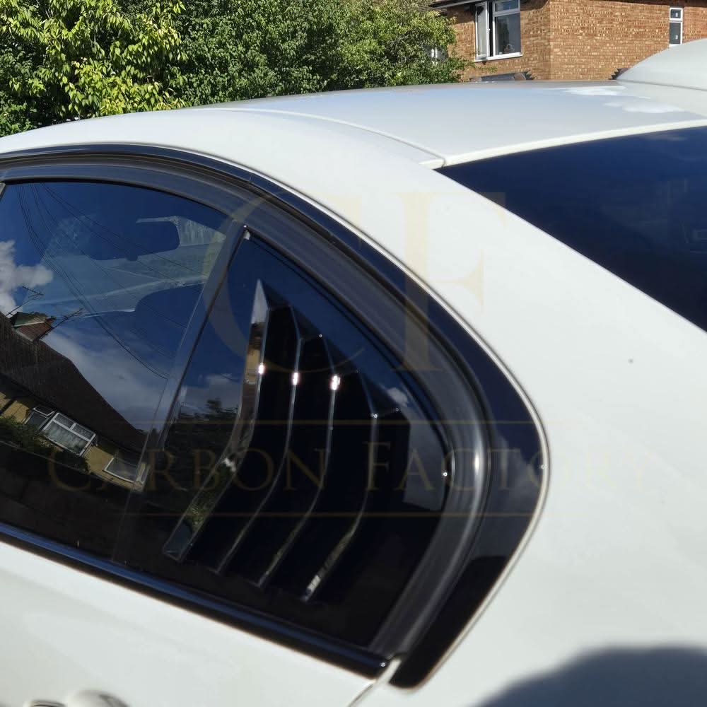 Gloss Black Window Louver Vents for BMW F30 F31 3 Series 12-19