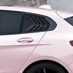 Gloss Black Window Louver Vents for BMW F40 1 Series 19-24
