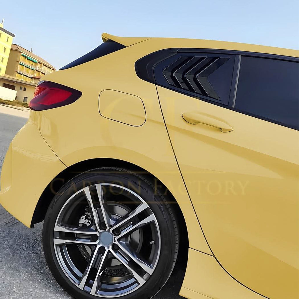 Gloss Black Window Louver Vents for BMW F40 1 Series 19-24