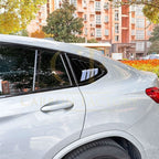 Gloss Black Window Louver Vents for BMW G02 X4 18-24