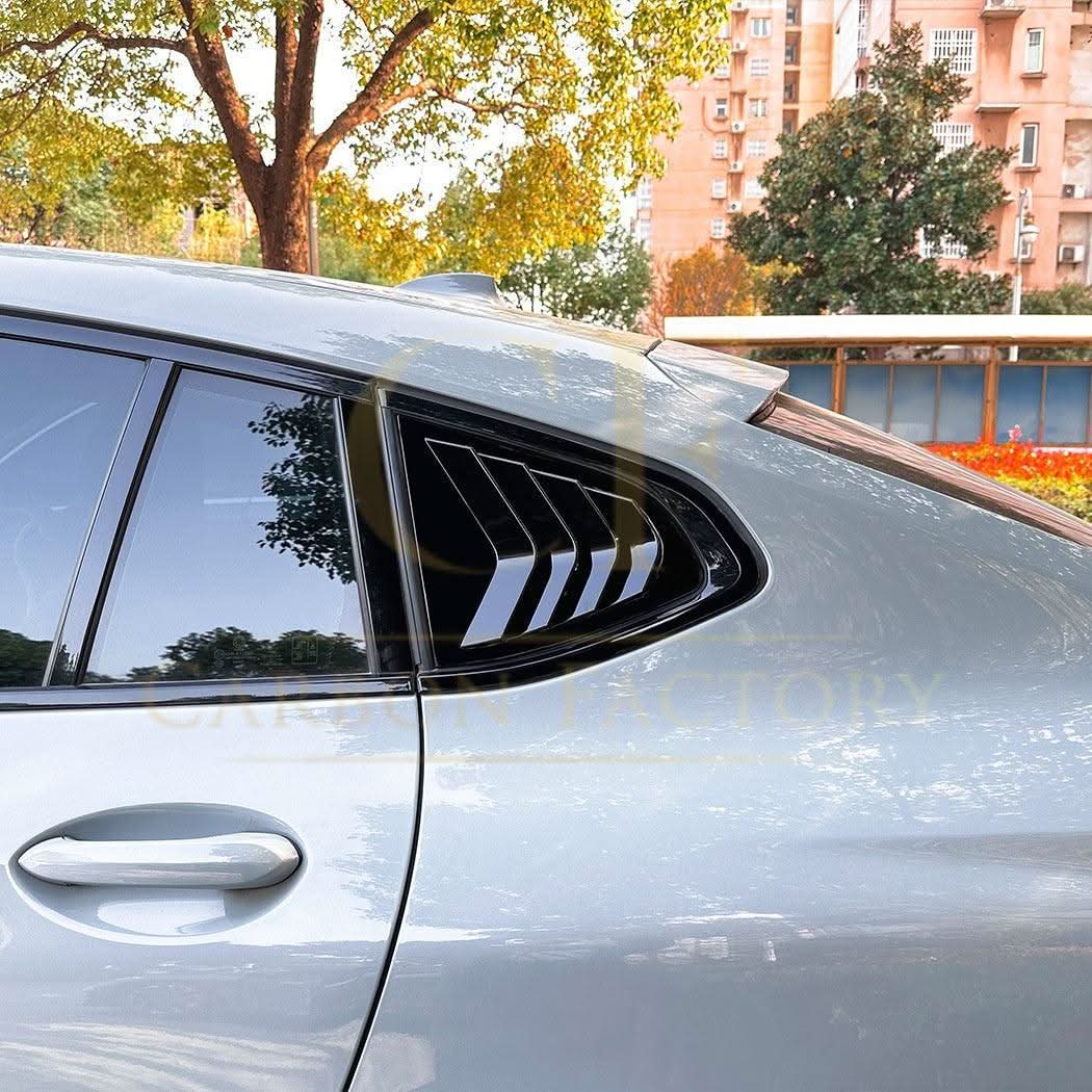 Gloss Black Window Louver Vents for BMW G02 X4 18-24