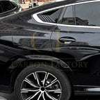 Gloss Black Window Louver Vents for BMW G06 X6 19-25