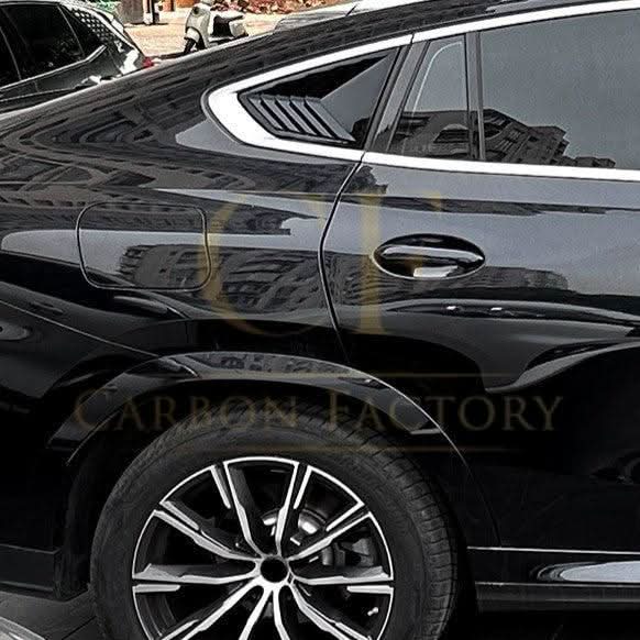 Gloss Black Window Louver Vents for BMW G06 X6 19-25