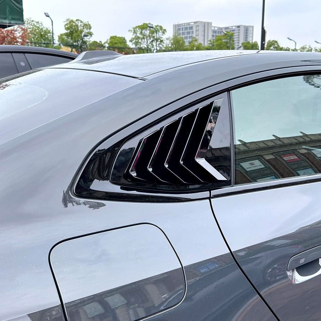 Gloss Black Window Louver Vents for BMW G26 4 Series 20-Present