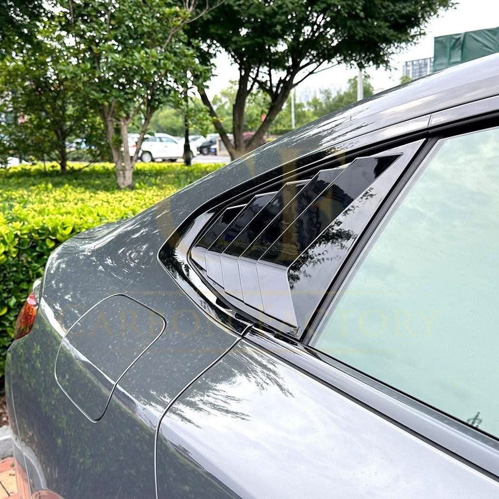 Gloss Black Window Louver Vents for BMW G26 4 Series 20-Present