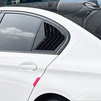 Gloss Black Window Louver Vents for BMW G30 5 Series 17-24