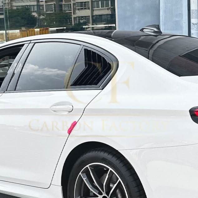 Gloss Black Window Louver Vents for BMW G30 5 Series 17-24