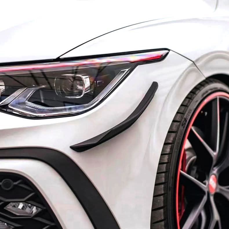 MAX Style Gloss Black Front Bumper Trims for VW Golf MK8 21-23