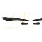 RZ Style Gloss Black Front Bumper Trims for VW Golf MK8 GTI / R-LINE 21-23