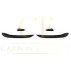 RZ Style Gloss Black Front Canards for VW Golf MK7.5 GTI 17-20