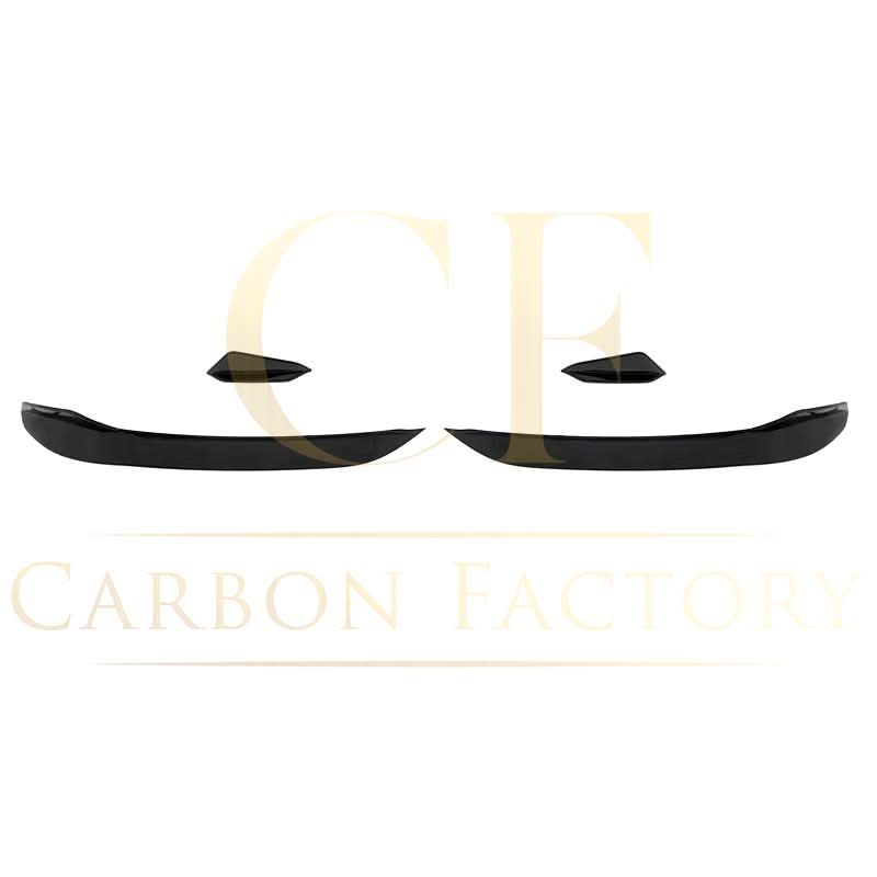 RZ Style Gloss Black Front Canards for VW Golf MK7.5 GTI 17-20