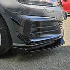 RZ Style Gloss Black Front Canards for VW Golf MK7.5 GTI 17-20