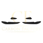 RZ Style Gloss Black Front Canards for VW Golf MK7.5 R-LINE / R 17-20