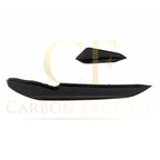 RZ Style Gloss Black Front Canards for VW Golf MK7.5 R-LINE / R 17-20