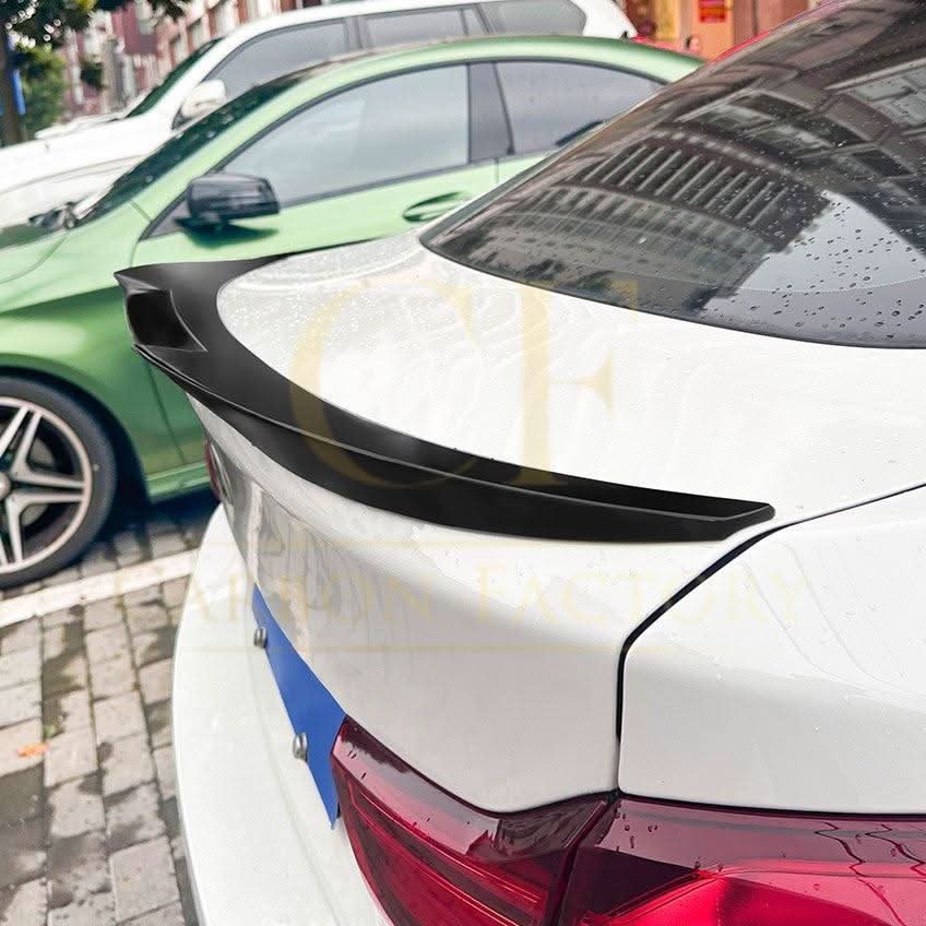 Small V Style Gloss Black Spoiler for BMW F36 4 Series Gran Coupe 14-20