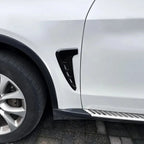 V2 Gloss Black Side Vent Fender Trims for BMW F15 X5 14-18