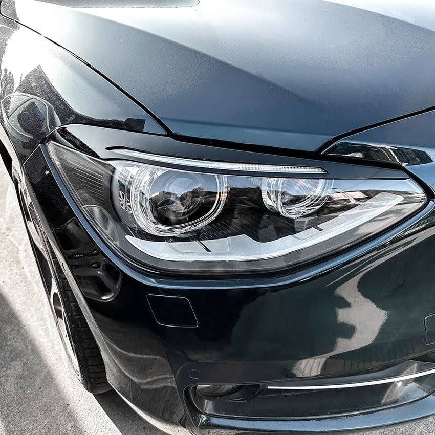 Gloss Black Headlight Trims for BMW F20 F21 1 Series M Sport 11-19