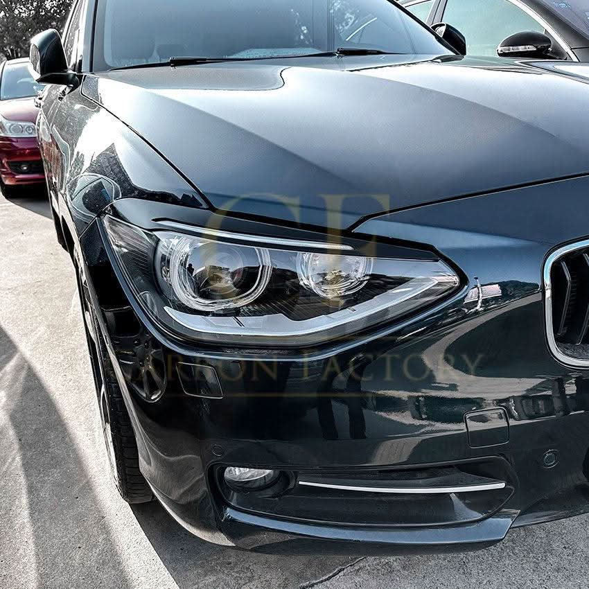 Gloss Black Headlight Trims for BMW F20 F21 1 Series M Sport 11-19
