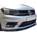 Gloss Black Front Splitter For VW Caddy 2010-2015