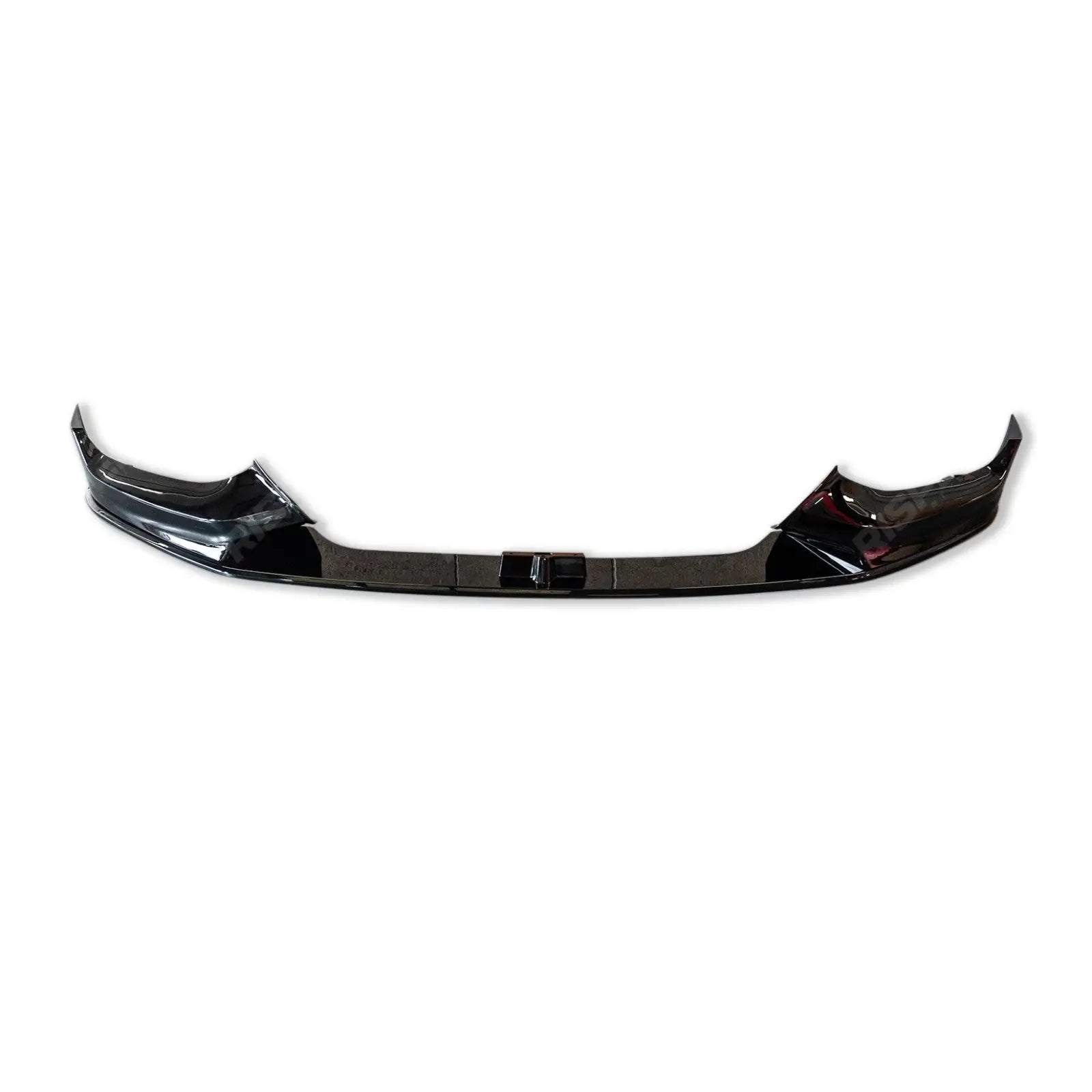 Gloss Black Front Splitter Lip For BMW 1 Series F20 M Sport LCI Facelift 2015-2019