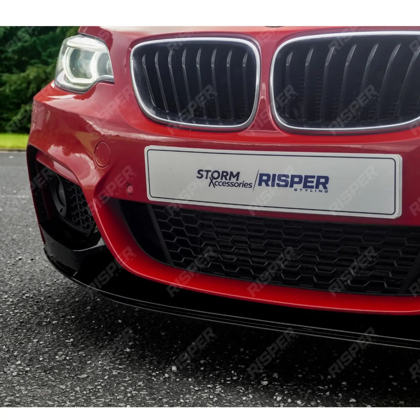 Gloss Black Full Aero Body Kit Diffuser 00____ For BMW 2 Series F22 M Sport 2014-2021