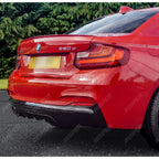 Gloss Black Full Aero Body Kit Diffuser 00____ For BMW 2 Series F22 M Sport 2014-2021