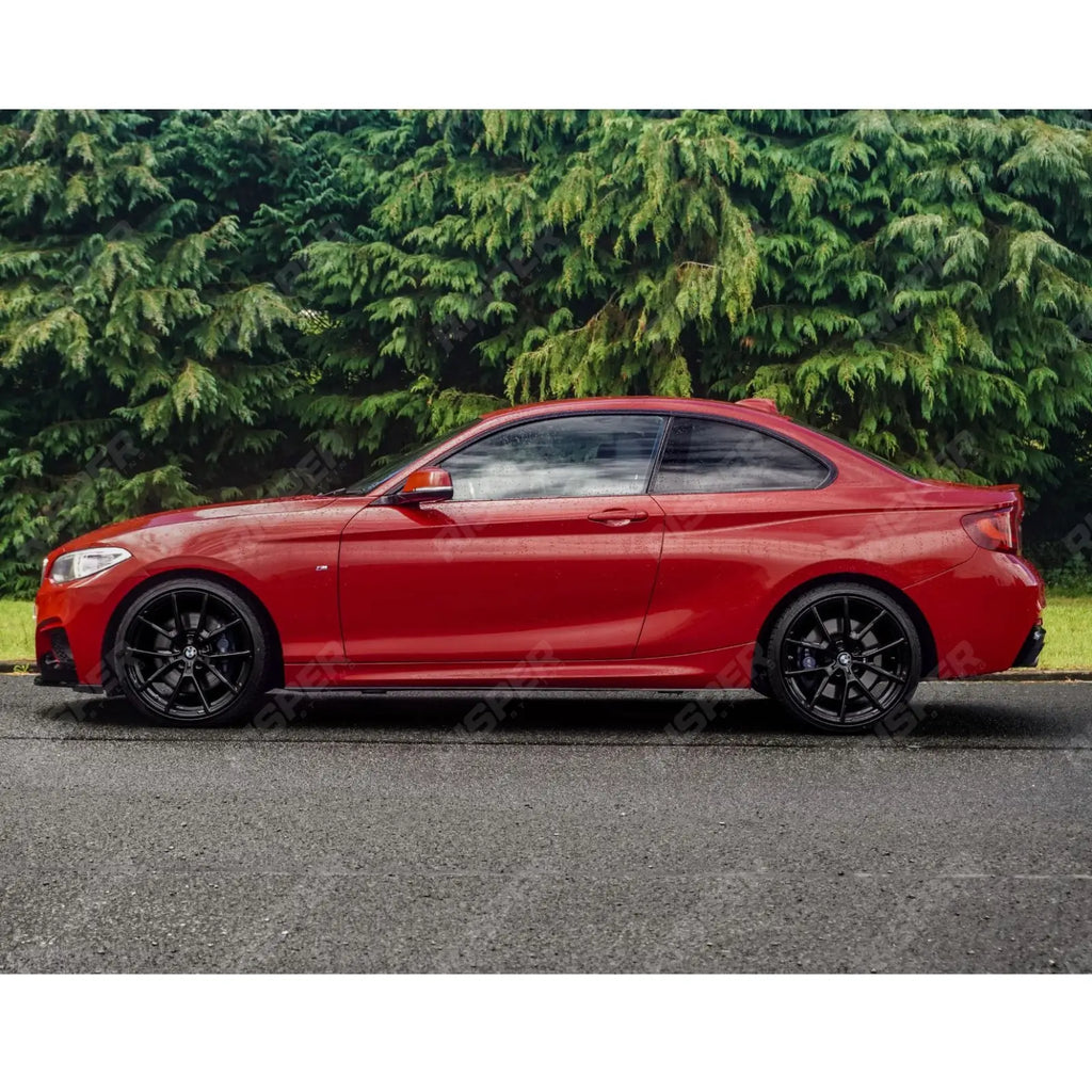 Gloss Black Full Aero Body Kit Diffuser 00____ For BMW 2 Series F22 M Sport 2014-2021