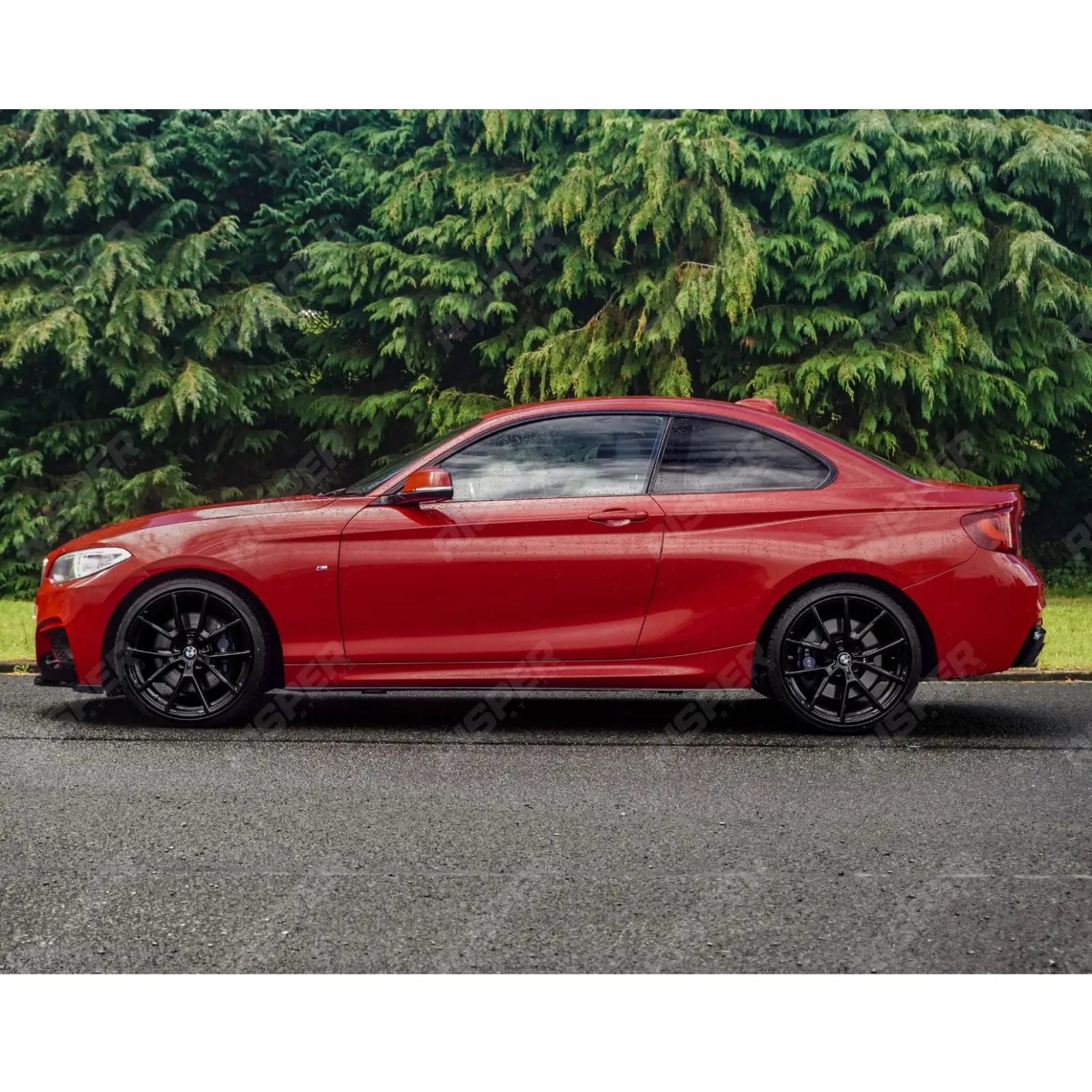 Gloss Black Full Aero Body Kit Diffuser 00____ For BMW 2 Series F22 M Sport 2014-2021