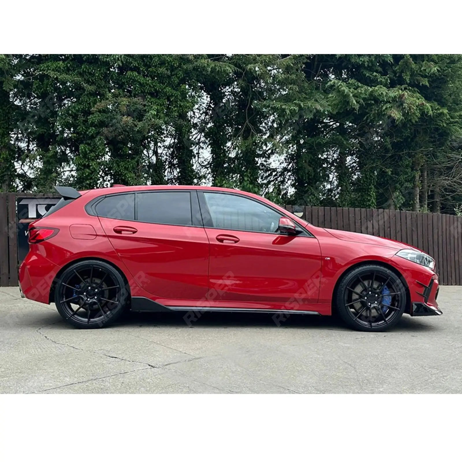 Gloss Black Full Aero Kit For BMW 1 Series M Sport F40 2018 - 2024