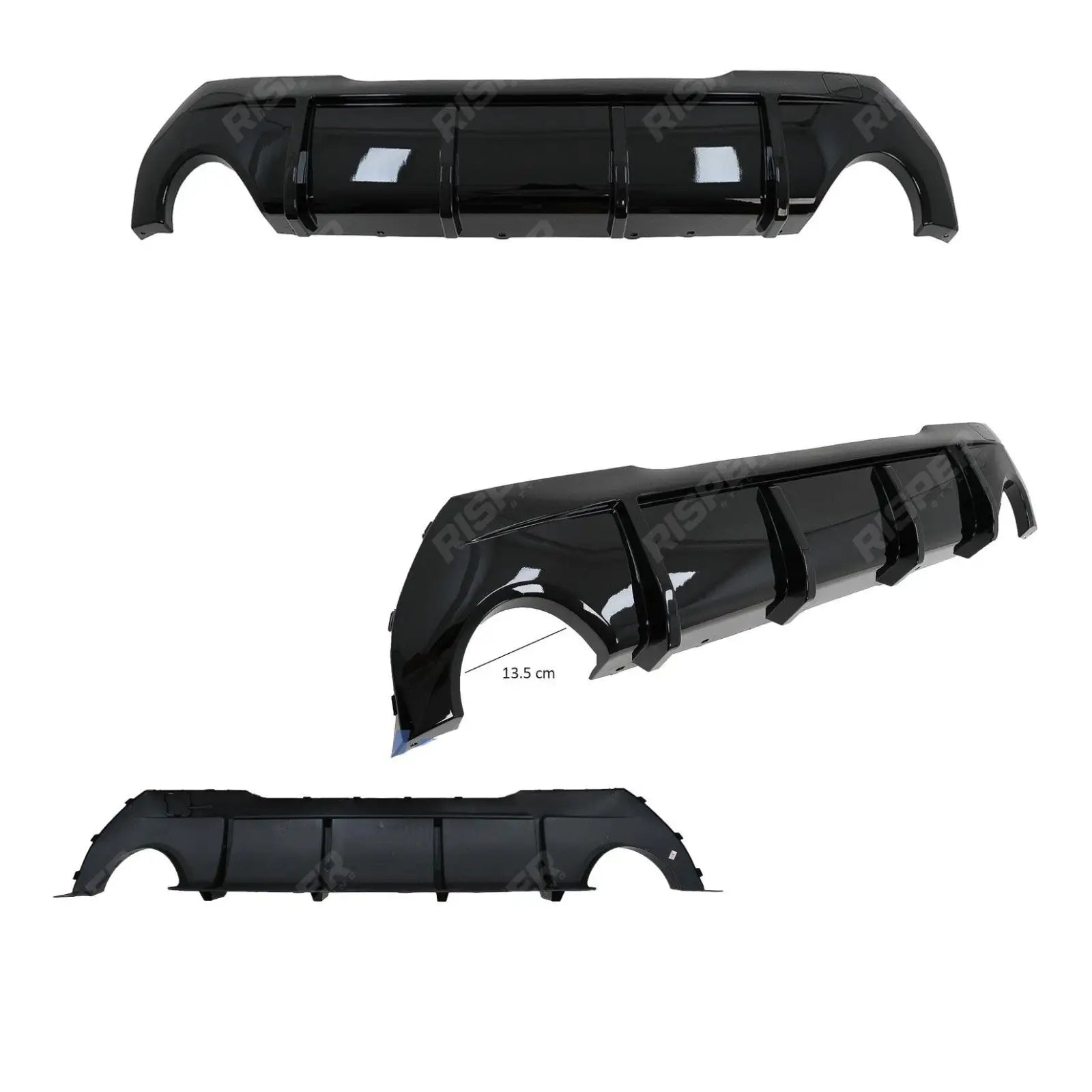 Gloss Black Full Aero Kit For BMW 1 Series M Sport F40 2018 - 2024