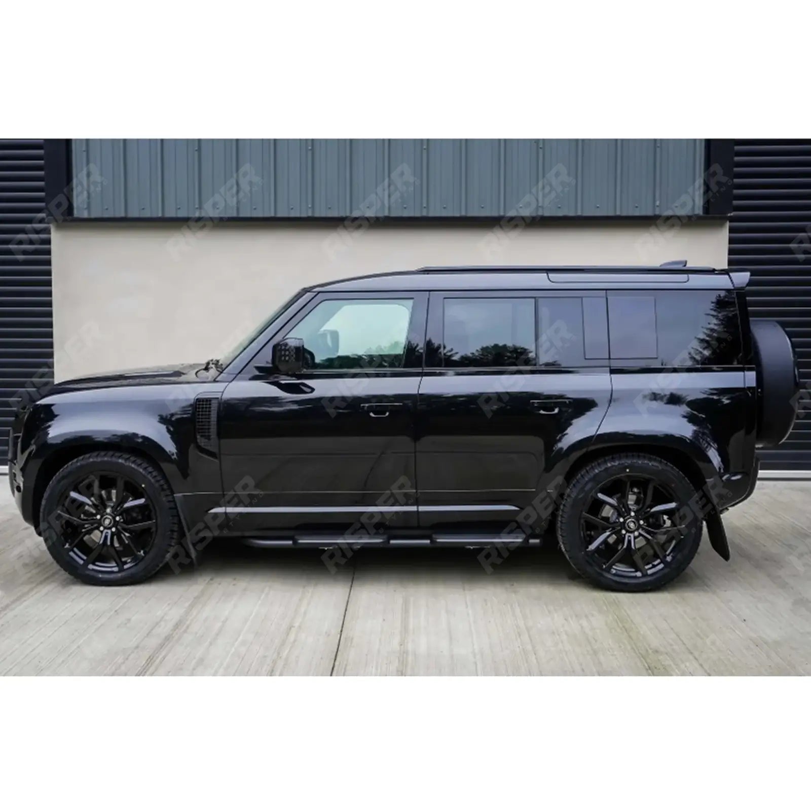 Gloss Black Full Upgrade Kit By Risper For Land Rover Defender L663 110