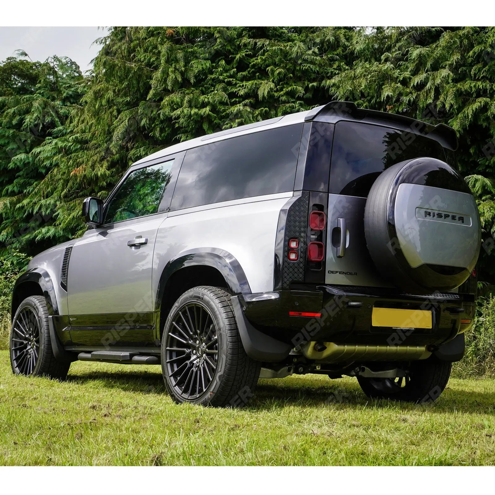 Gloss Black Full Upgrade Kit By Risper For Land Rover Defender L663 90