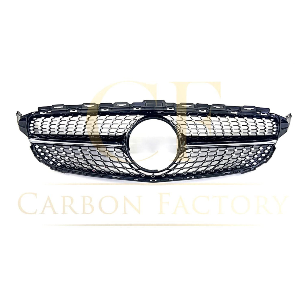 Diamond Style Front Grille for Mercedes Benz W205 C Class 14-18