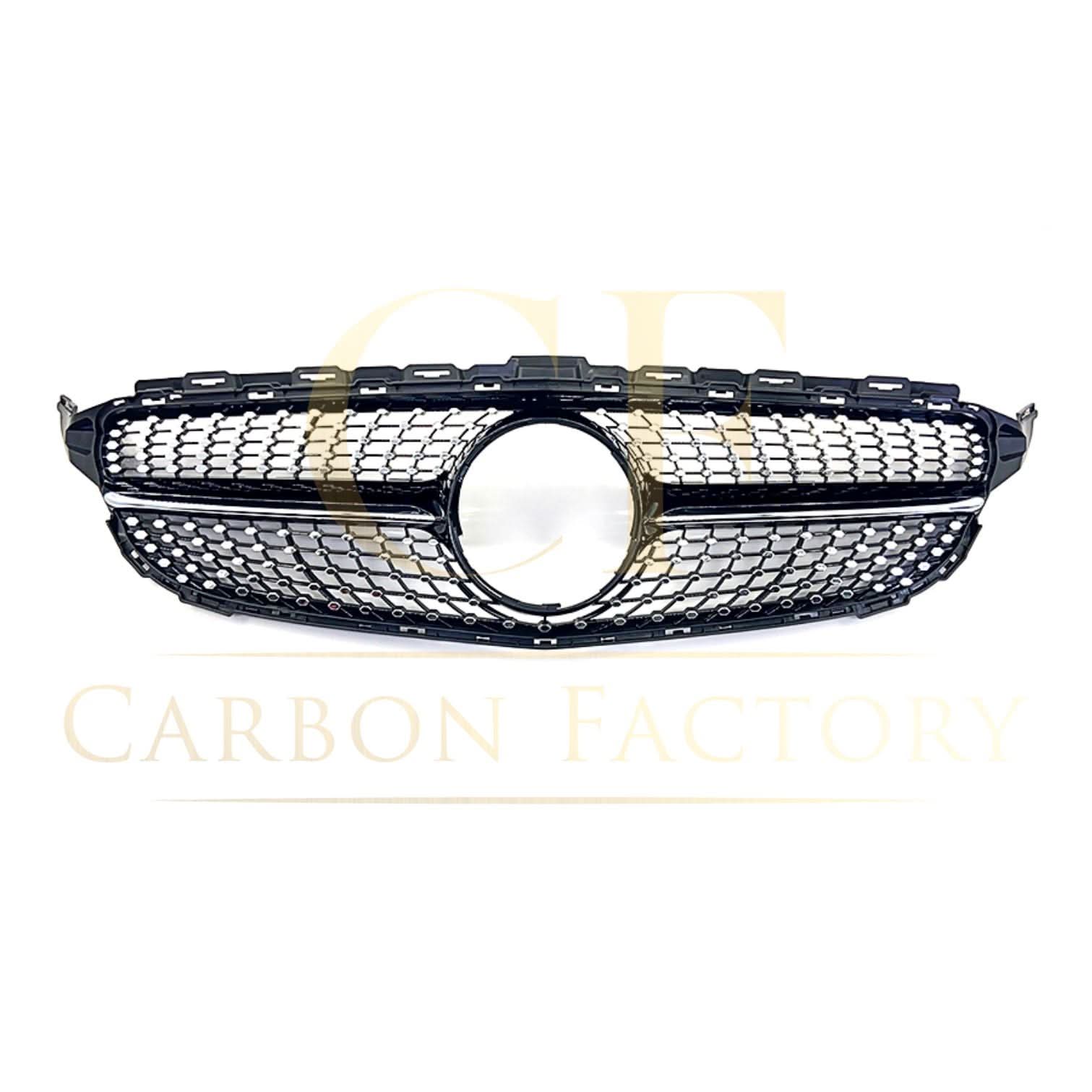 Diamond Style Front Grille for Mercedes Benz W205 C Class 14-18