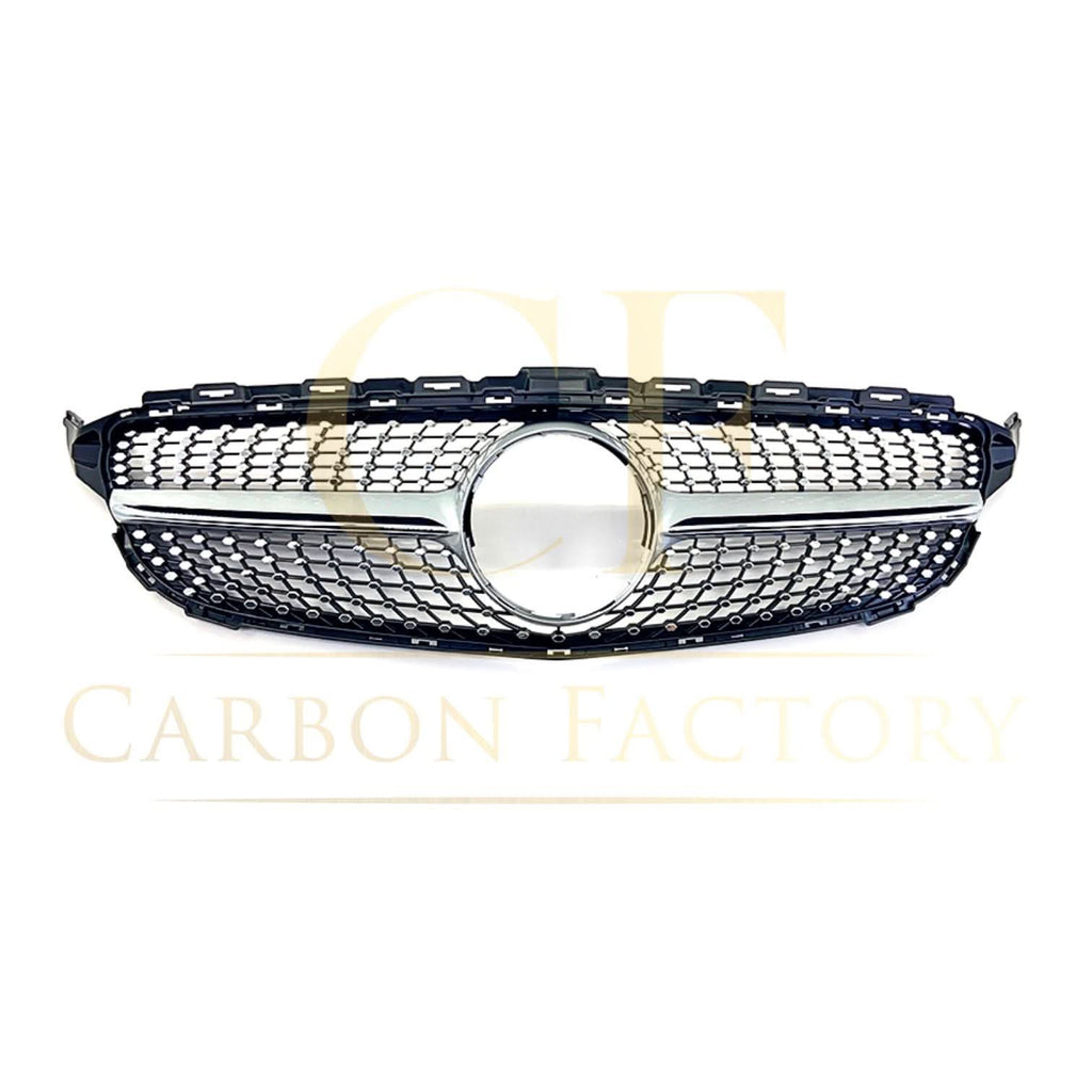 Diamond Style Front Grille for Mercedes Benz W205 C Class 14-18