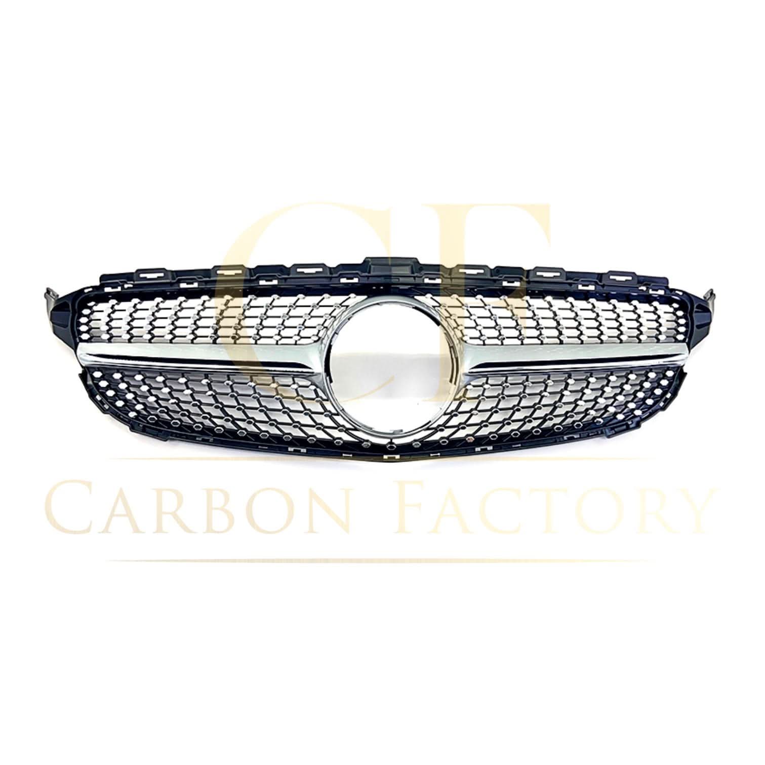 Diamond Style Front Grille for Mercedes Benz W205 C Class 14-18