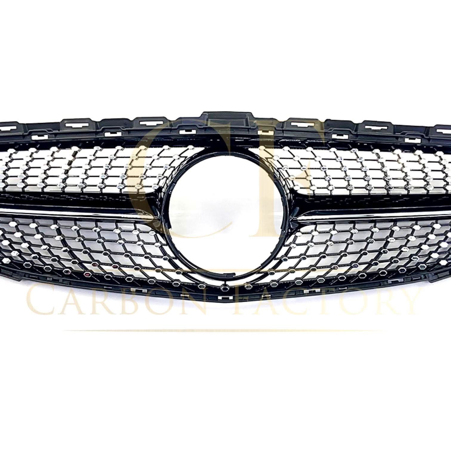 Diamond Style Front Grille for Mercedes Benz W205 C Class 14-18