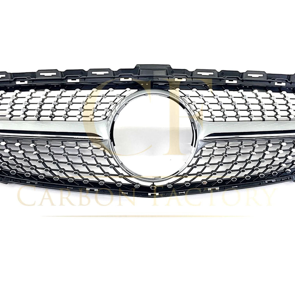 Diamond Style Front Grille for Mercedes Benz W205 C Class 14-18