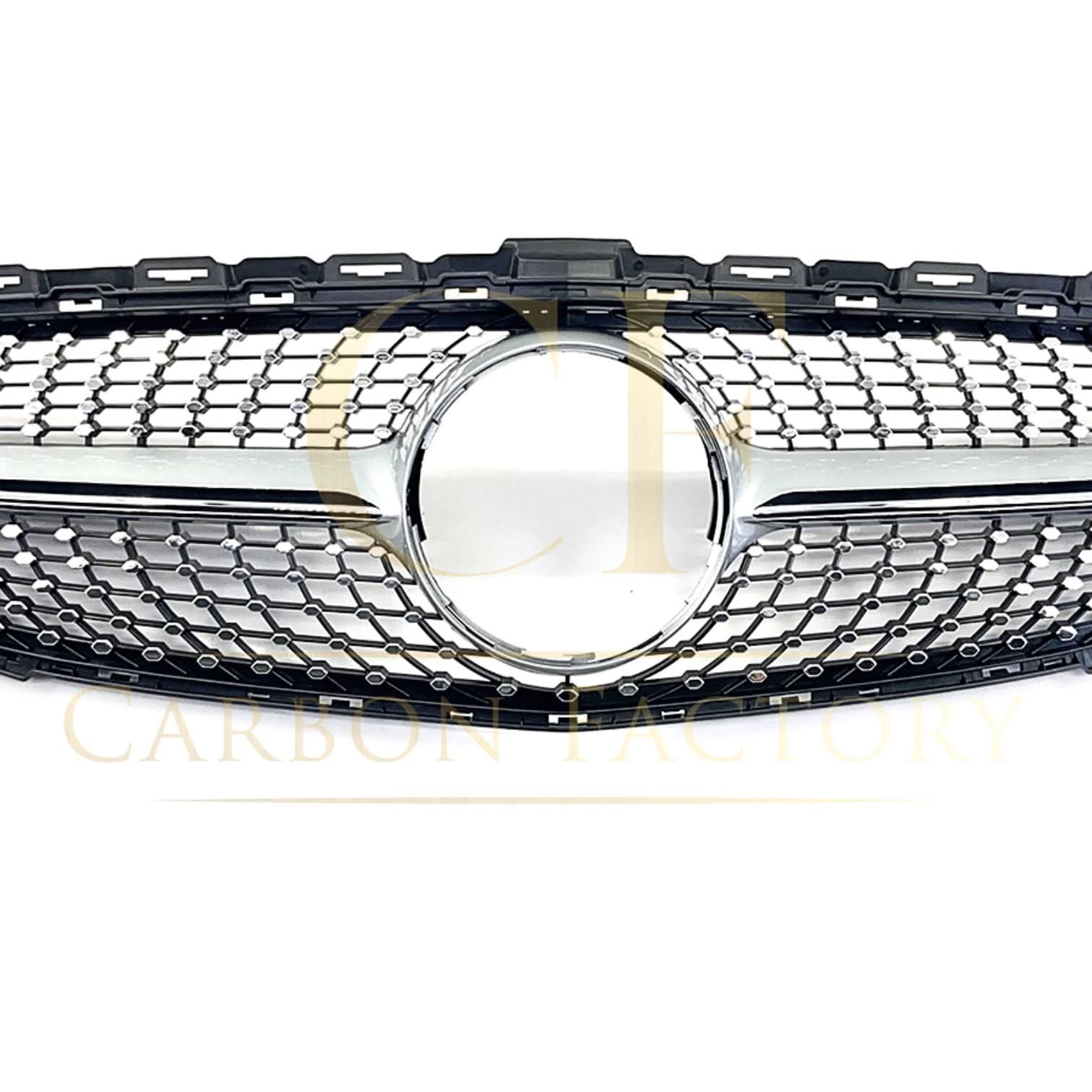 Diamond Style Front Grille for Mercedes Benz W205 C Class 14-18
