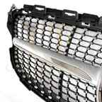Diamond Style Front Grille for Mercedes Benz W205 C Class 14-18