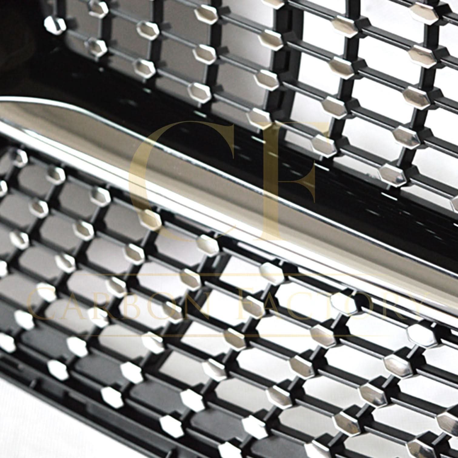 Diamond Style Front Grille for Mercedes Benz W205 C Class 14-18