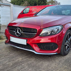 Diamond Style Front Grille for Mercedes Benz W205 C Class 14-18