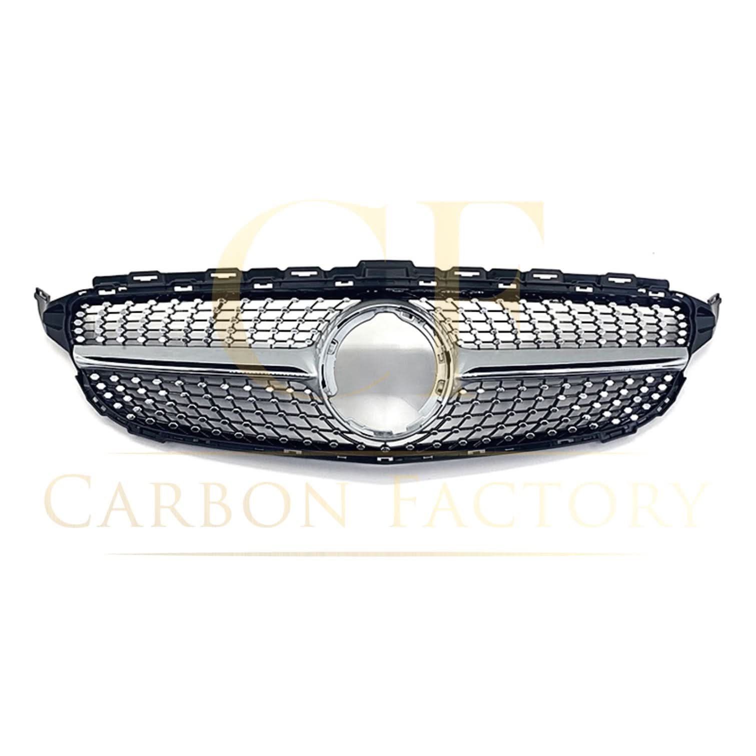 Diamond Style Front Grille for Mercedes Benz W205 C Class 19-22