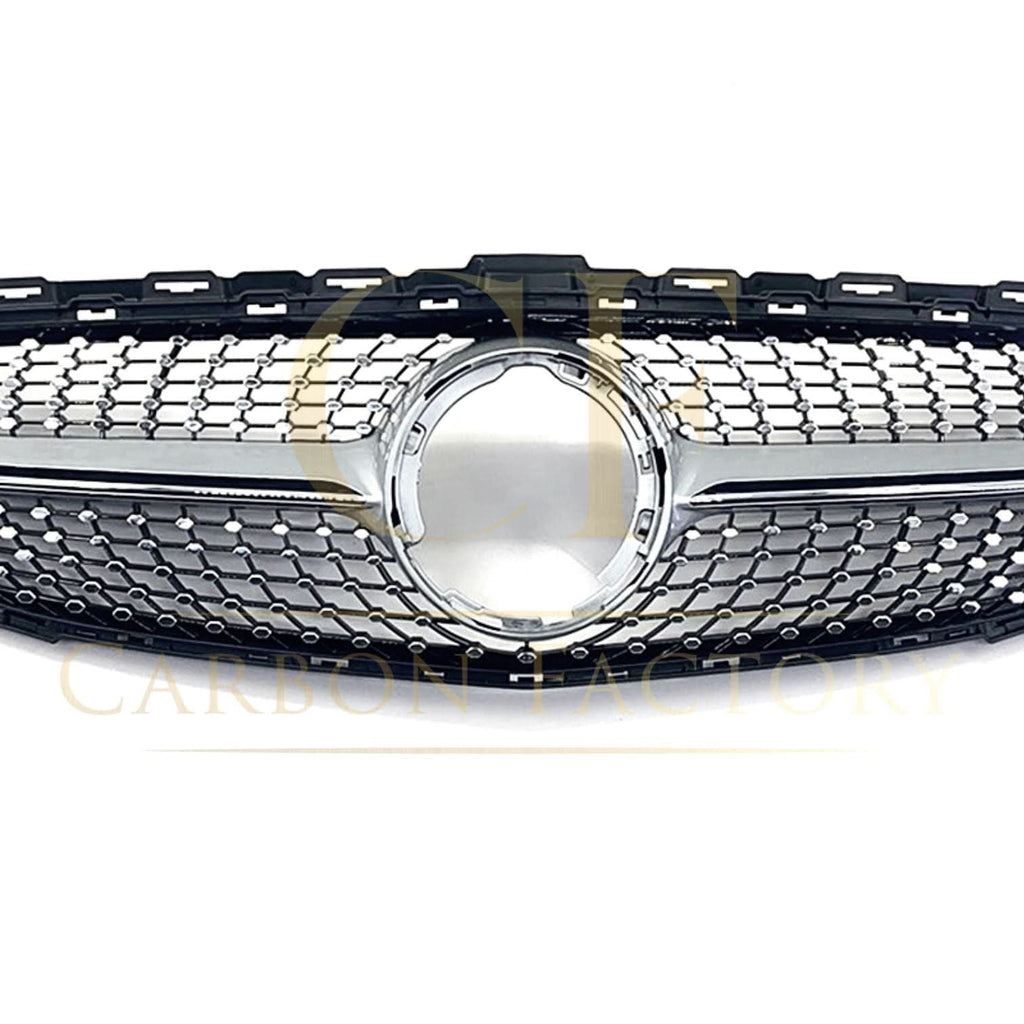 Diamond Style Front Grille for Mercedes Benz W205 C Class 19-22