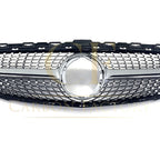 Diamond Style Front Grille for Mercedes Benz W205 C Class 19-22